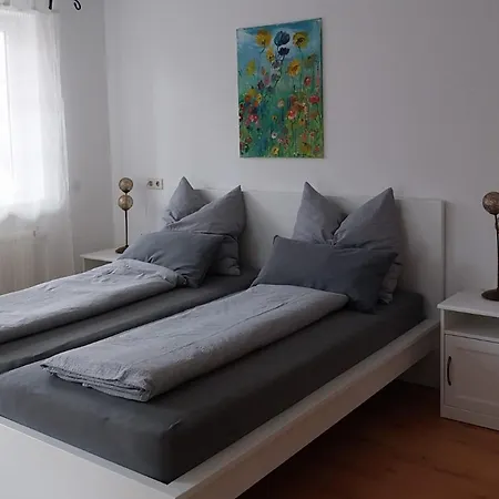 アパート Ferienwohnung Kratzerach Mit Hopfengartenblick